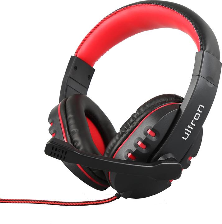 Produktbild Ultron HAWK Gaming Kit 4in1 (Tastatur+Maus+MausPad+Headset) (DE, Kabelgebunden)
