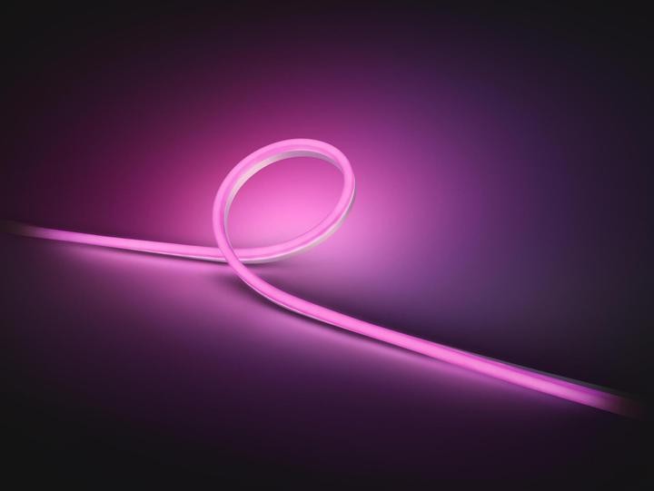 Actual product image Philips Hue Outdoor Light Strip 5m DE Plug (Multicoloured, 500 cm, Outdoor)