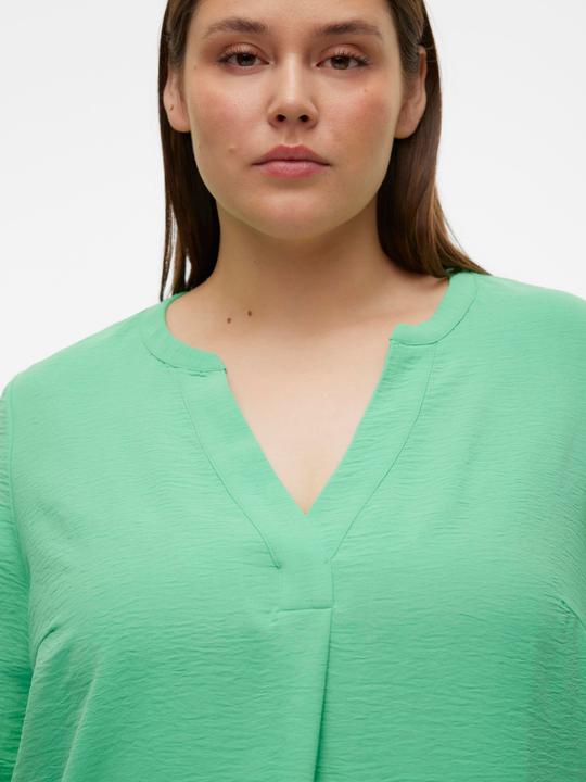 Actual product image Vero Moda Regular fit V-neckline Curve turned-up cuffs Top Top (46)