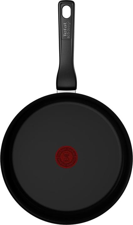 Productafbeelding Tefal Renew Zwarte keramische hapjespan 24 cm - Inductie (24 cm, Steelpan, Keramiek)