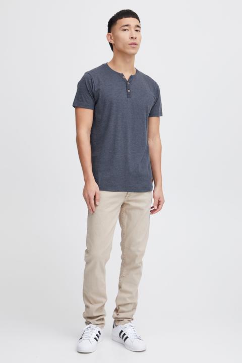 Immagine prodotto Solid Volker T-Shirt A Maniche Corte Maglietta Da Uomo Con Collo Grandad (S)