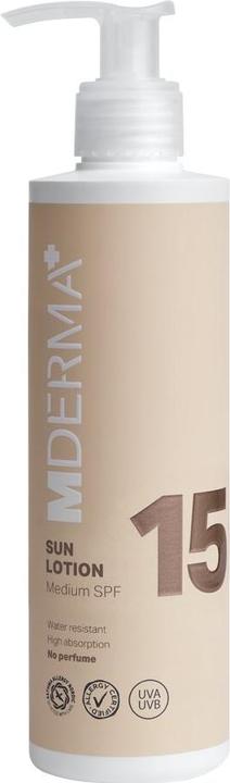 Produktbild MDerma SUN15 Sun Lotion SPF 15 200 ml (Sonnenlotion, SPF 15, 200 ml)
