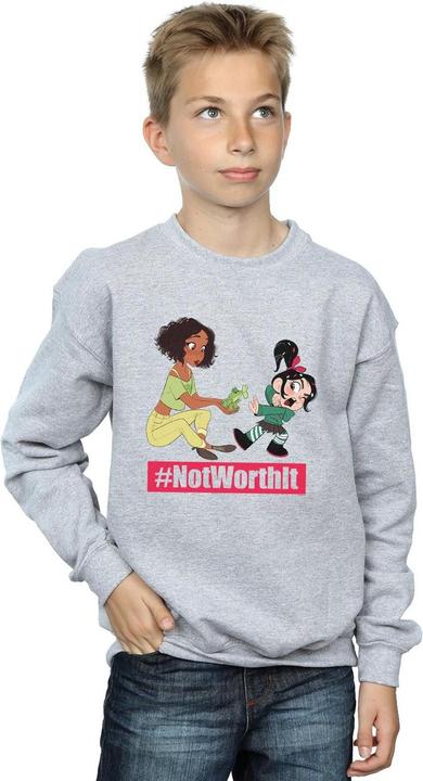 Actual product image Disney Boys Wreck It Ralph Tiana And Vanellope Sweatshirt (128)