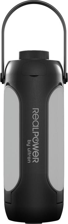Actual product image RealPower LED outdoor Light 190,solar,black,6.000mAh