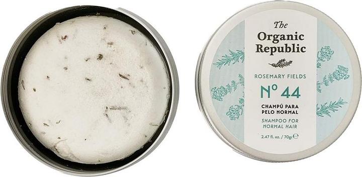 The Organic Republic Solid Shampoo for Normal Hair 70g (Solid shampoo)