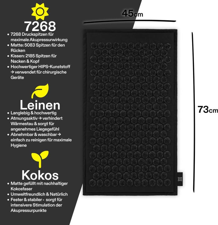 Image du produit Omnana CACTUSX Akkupressurmatte