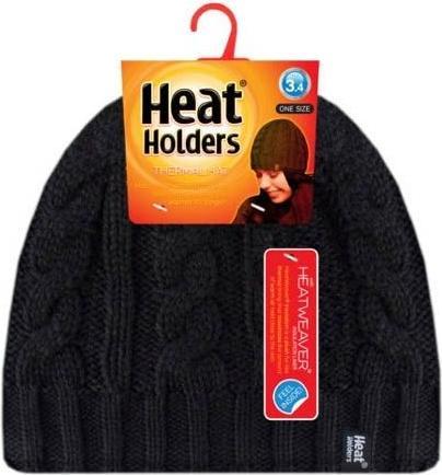 Heat Holders Damen Mtze Original schwarz