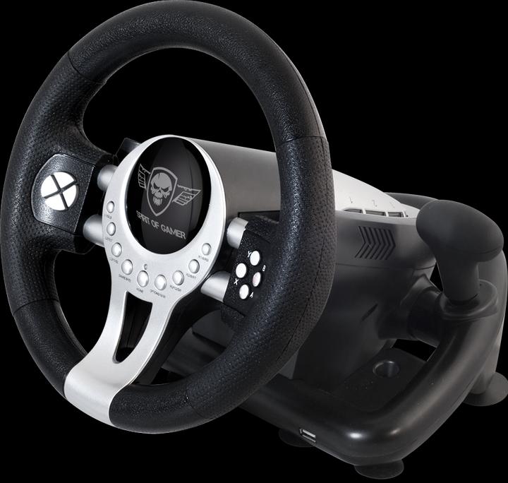 Productafbeelding Spirit Of Gamer Racewiel Pro 2 (Xbox serie X, Xbox One S, Xbox serie S, PS3, PC, PS4, Xbox One X)