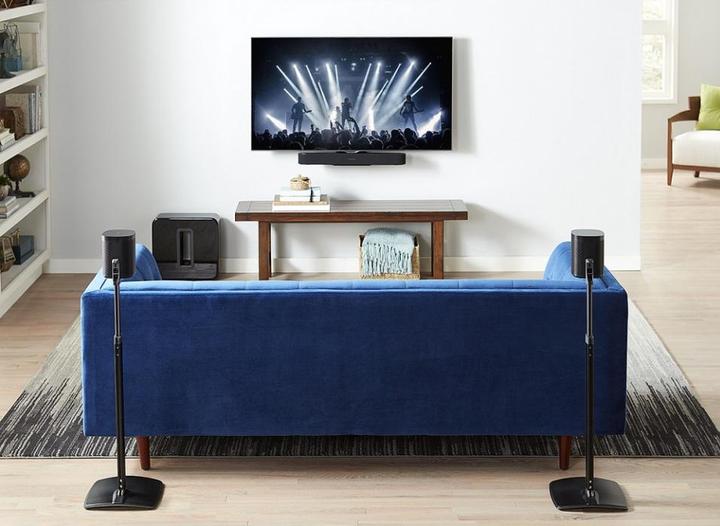 Image du produit Sanus Support de télévision à faisceau Sonos (1 pièce, Installation murale, Réglable en hauteur)