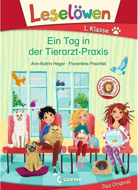 Immagine prodotto Leselöwen 1. Klasse - Ein Tag in der Tierarzt-Praxis (Tedesco, Ann-Katrin Heger, 2018)