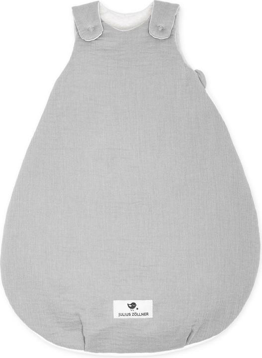 Image du produit Julius Zöllner Sac de couchage d'été pour bébé Mousseline Gris Gr. 68/74 (74 cm)