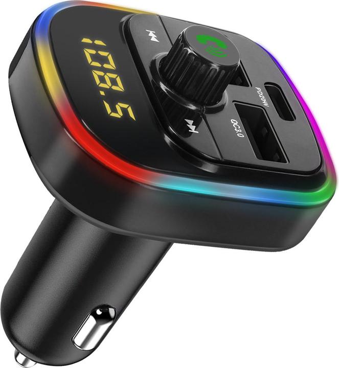 Immagine prodotto Avizar Trasmettitore FM, porte USB QC 3.0 + USB-C 20W