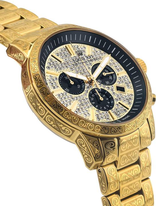 Actual product image Louis XVI Palais Royale Iced Out (Chronograph, 43 mm)