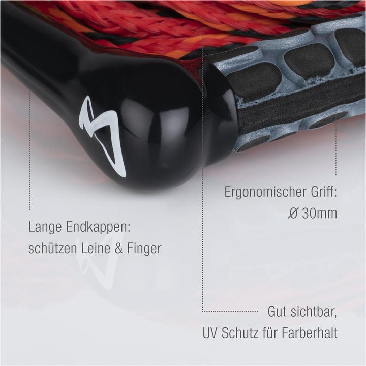 Image du produit Mesle Ligne de ski nautique et wakeboard Ergo EVA 75' 3-Loop