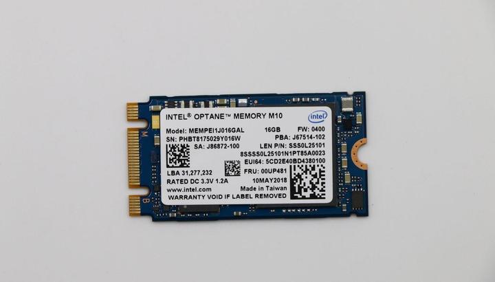 Lenovo SSD M.2 2242 PCIe NVMe 16GB (16 GB)