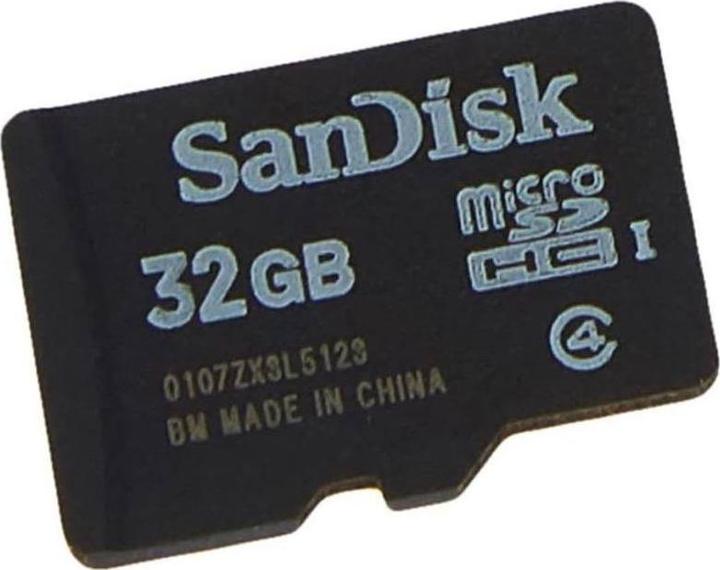 Actual product image SanDisk microSDHC (32 GB, microSDHC)