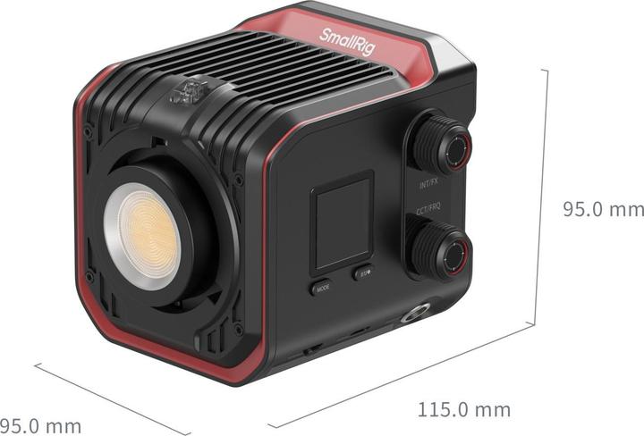 Immagine prodotto SmallRig Dauerlicht RC 100B COB LED Video Light Kit (Videocamera)