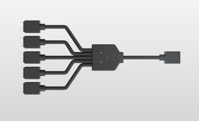 Produktbild Cooler Master ARGB 1 to 5 Splitter (0.58 m)