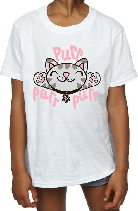 Actual product image Big Bang Theory Girls Soft Kitty Purr Cotton T-Shirt (140, 146)
