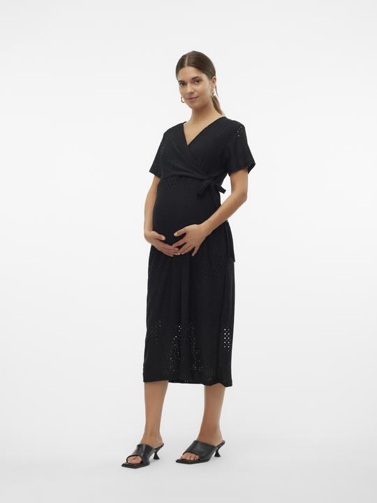 Image du produit Mamalicious Coupe normale Col en V Robe midi (S)