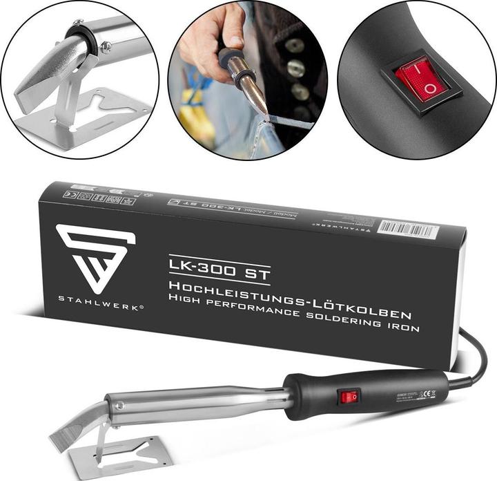 Image du produit Stahlwerk Fer à souder haute performance LK-300 ST Fer à souder électrique 300 W Puissance