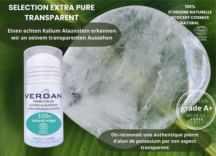 Produktbild Verdan Alaunstein Deodorant Stick Mineral (Stick)