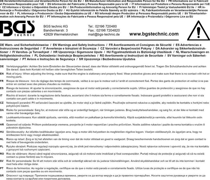 Image du produit BGS Clé de retenue de volant d’inertie pour VAG