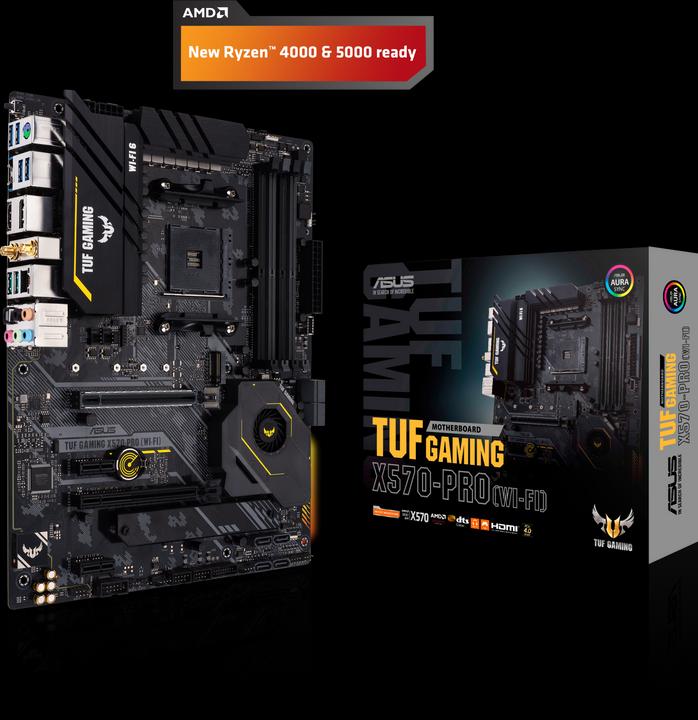 ASUS TUF GAMING B550M-PLUS WI-FI (AM4, AMD B550, mATX)