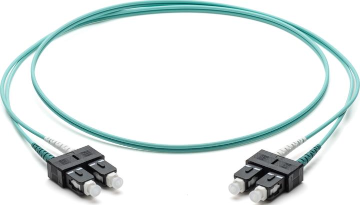 Corning Fibre optic patch cable 2 x 2.0 mm - Multimode Duplex: SC PC Duplex to SC PC Duplex, 10m (Türk (CAT7, 10 m)