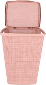 Produktbild Curver Jute Wäschekorb mit Deckel 58L Rose Dawn (58 l)