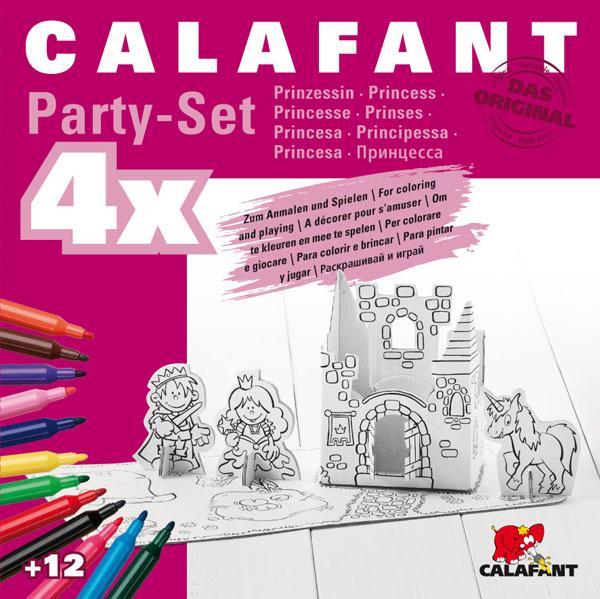 Produktbild Calafant Geburtstagsset Prinzessinnen 4 Stück