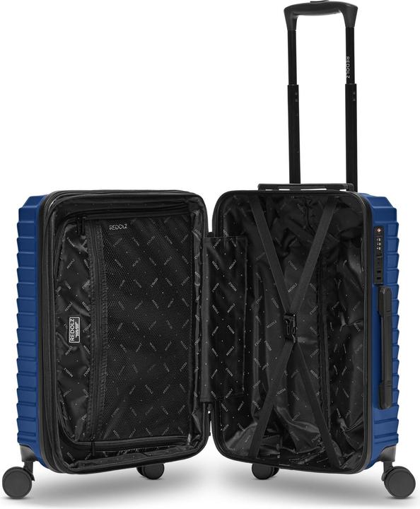 Actual product image Redolz Essentials 18 4-wheel cabin trolley 55 cm with stretch fold (44 l, Hand luggage (up to 50 litres))