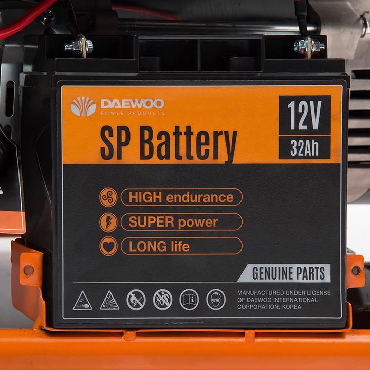 Actual product image Daewoo Power Products Petrol generator (6000 W, 30 l)