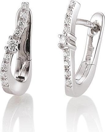 Actual product image Breuning EAR CUTLERY - BRILL. 0,138 Ct. H/si (585, - Gold)