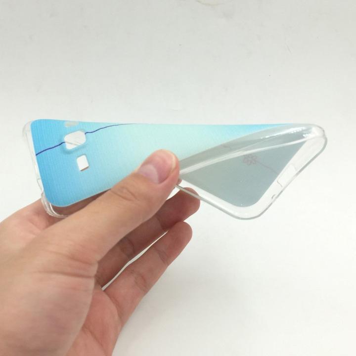 Produktbild König Design Schutz Handy Hülle für Samsung Galaxy J1 (2015) Case Cover Bumper Etuis Blau Neu (Samsung Galaxy J1)
