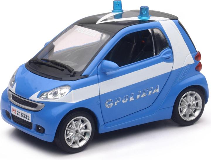 Produktbild New Ray Smart Fortwo- Police Scale 1:24