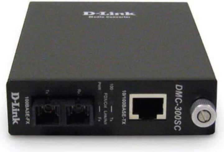 Immagine prodotto D-Link DMC-300SC, convertitore Fast Ethernet a 100Mbit FX SC