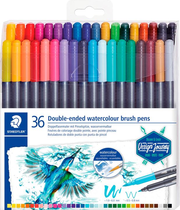 Actual product image Staedtler Fibre pens (Multicoloured, 36 x)
