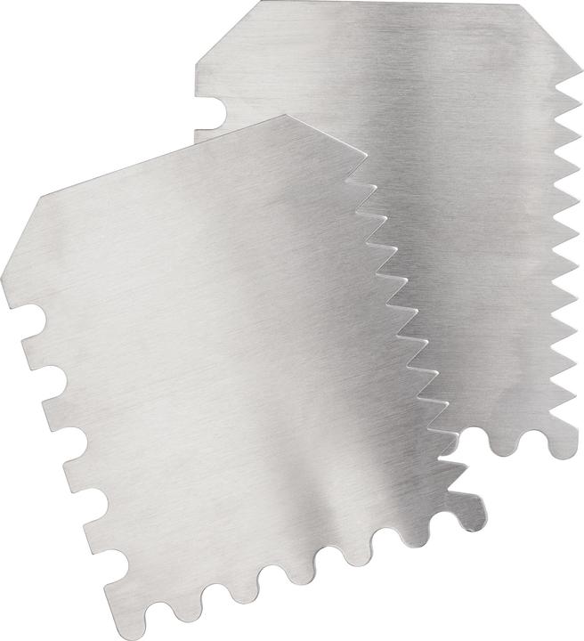 Produktbild Efco Effektspachtel, 2 Stück, Metall (6 cm)
