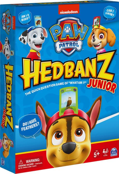 Actual product image NoName Paw Patrol Hedbanz (English)