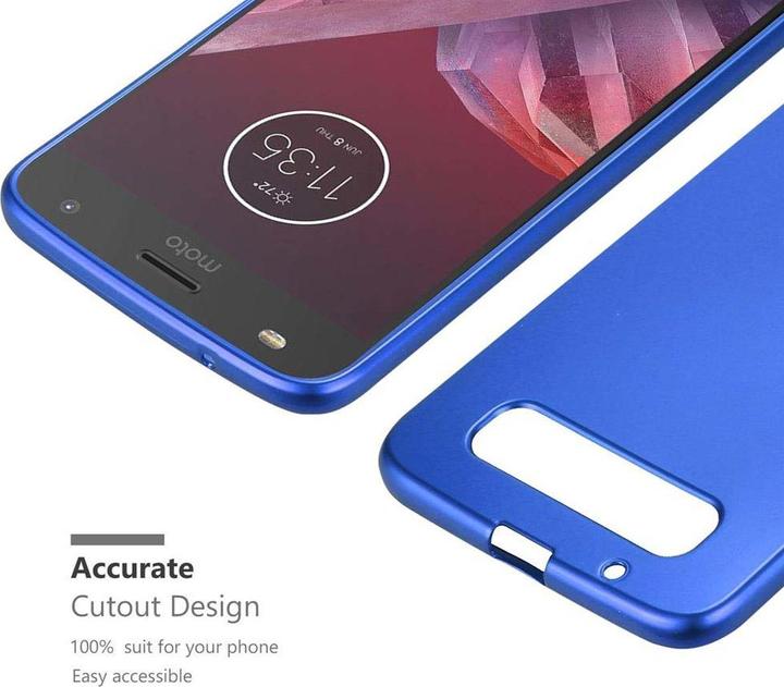Productafbeelding Cadorabo TPU matte metalen hoes (Motorola Moto Z2)