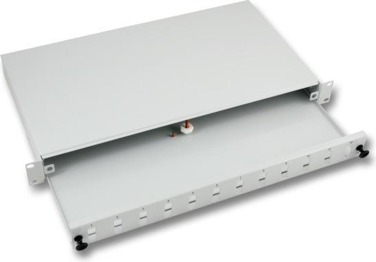 Immagine prodotto EFB Elektronik Scatola di giunzione 24SC(D) a estrazione frontale, RAL7035, 1U