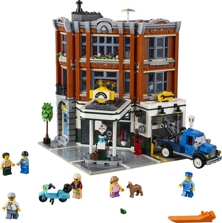 Produktbild LEGO Eckgarage (10264, LEGO Creator Expert)