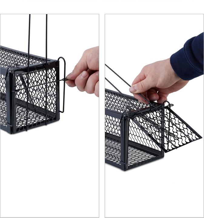 Actual product image Relaxdays 2x live trap