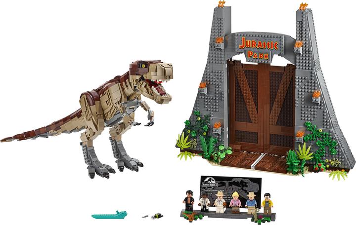Actual product image LEGO Jurassic Park: T. Rex's devastation (75936, LEGO Jurassic World)