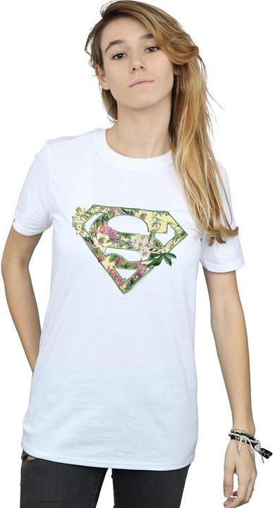 Produktbild Supergirl Floral Shield TShirt (XL)