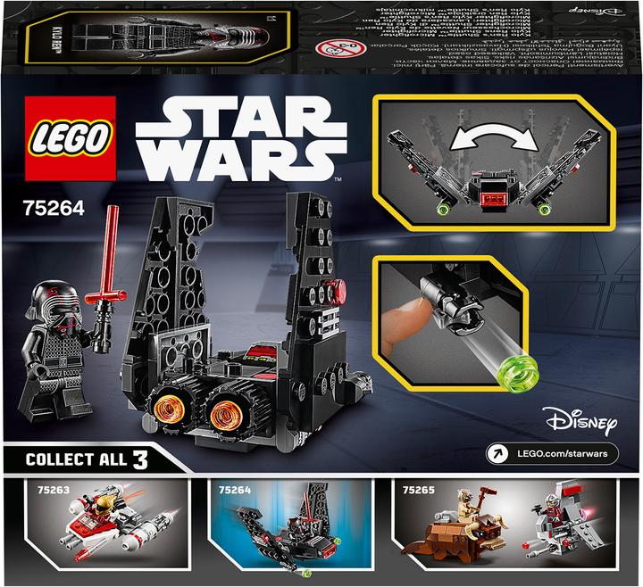 Produktbild LEGO Kylo Rens Shuttle Microfighter (75264, LEGO Star Wars)