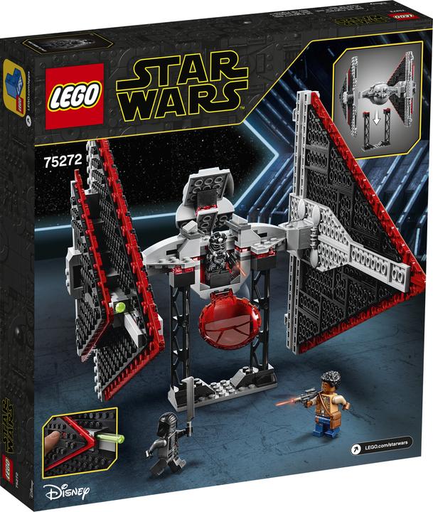 Actual product image LEGO Sith TIE Fighter (75272, LEGO Star Wars)