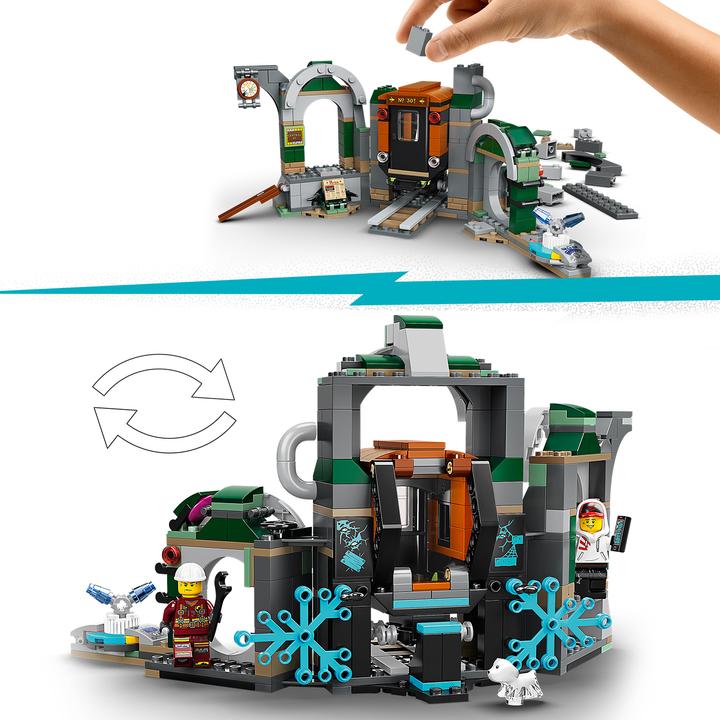 Actual product image LEGO Newbury Subway Station (70430, LEGO Hidden Side)