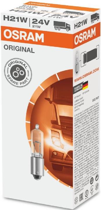 Produktbild Osram Glühlampe 24V 21W (HY21W)